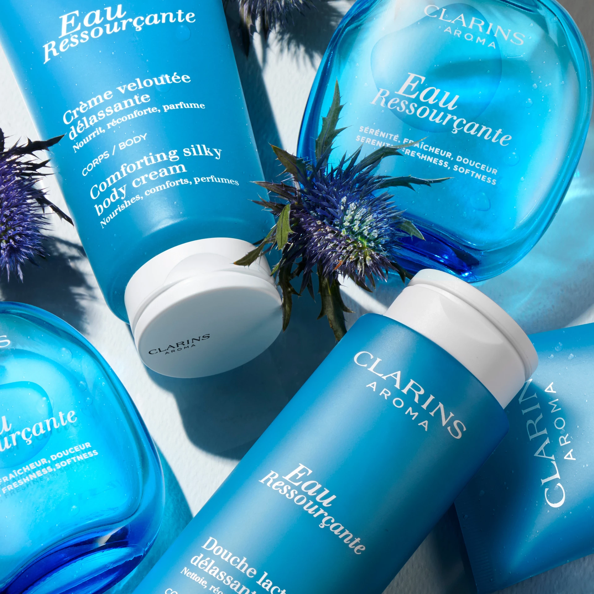 Eau Ressourcante Lapte de duș reconfortant 200 ml - Clarins