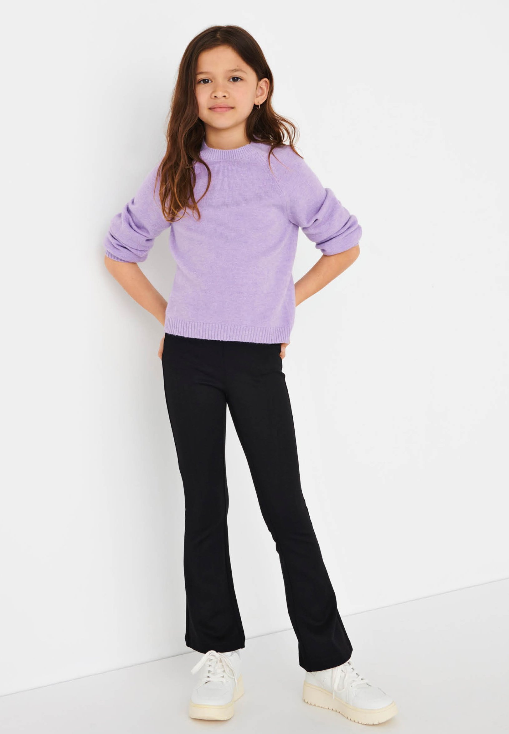 ALLEEN MEISJES Broek - zwart
