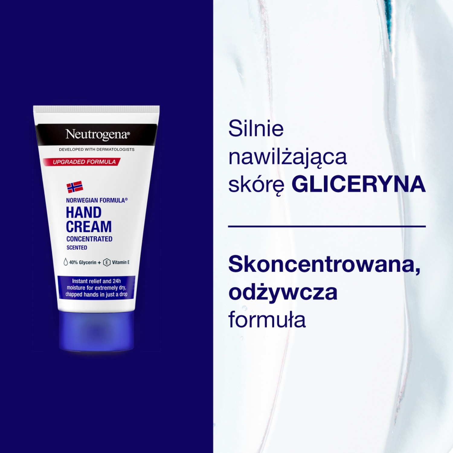 Crème pour les mains Neutrogena 75 ml, formule norvégienne