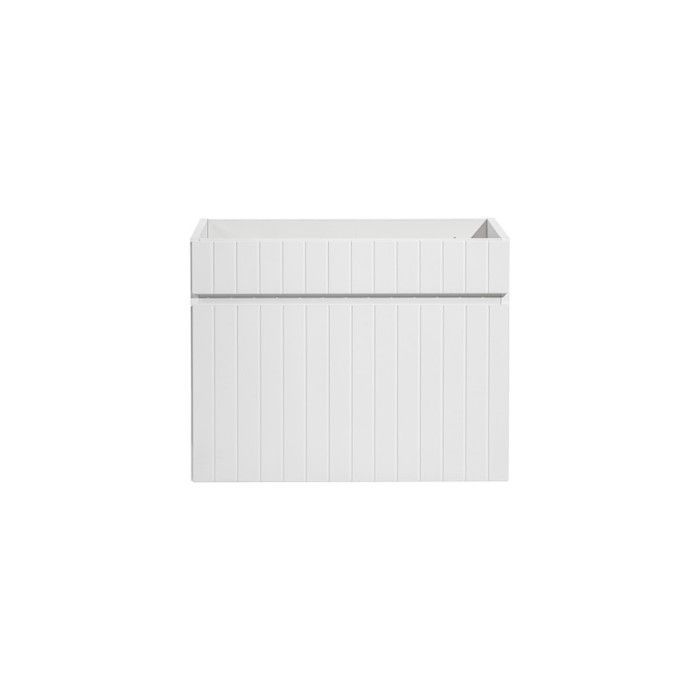 Dubbele wastafel met hoge kast - 120 cm - Emblematic White