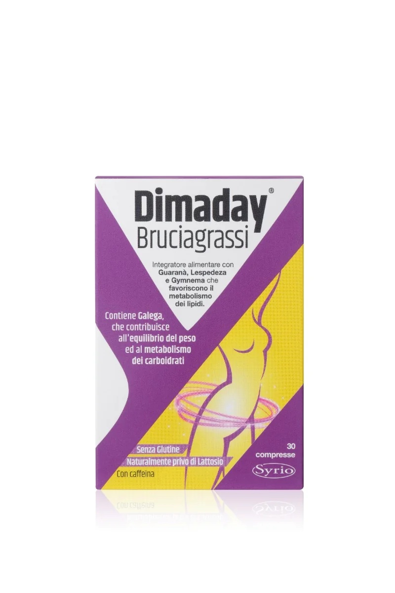 SYRIO Dimaday Fat Burner 30 tabletten bez lepku