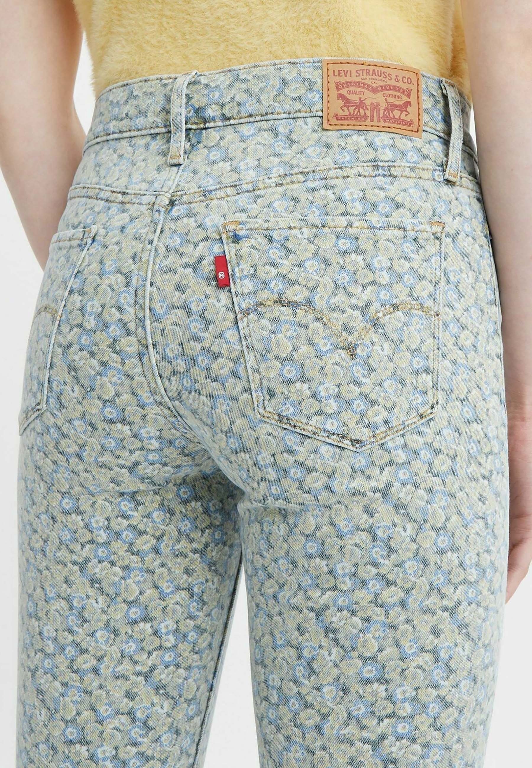 Jeansy Levi's® Skinny Fit - niebieskie
