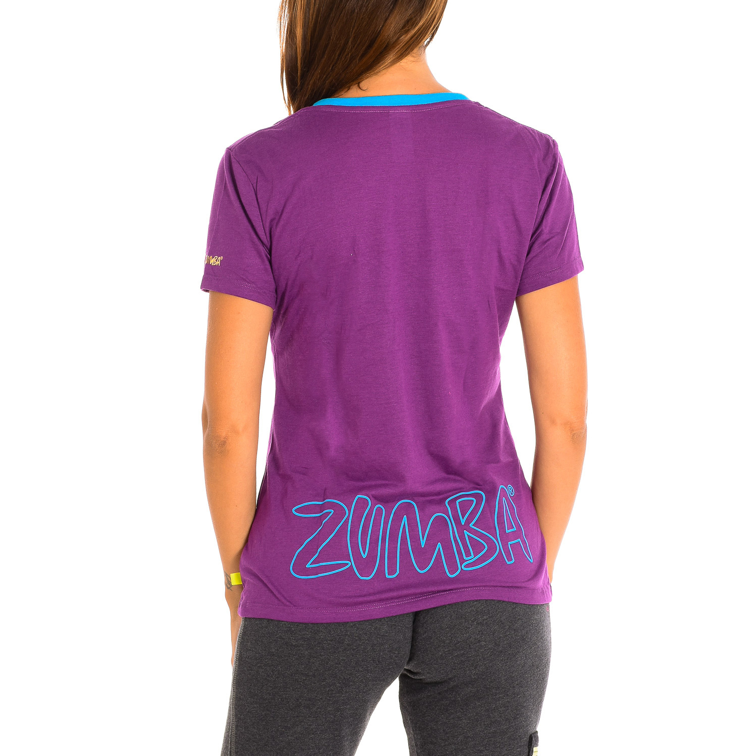  Camiseta Deportiva Con Mangas Zumba Z1t00506