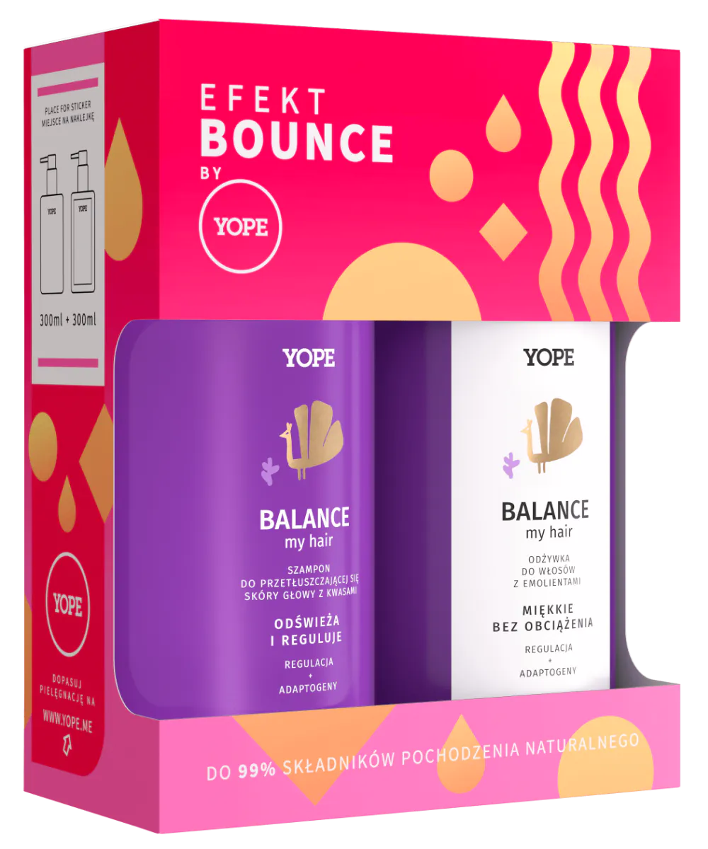 YopeZestaw Balance (Szampon + Odżywka)