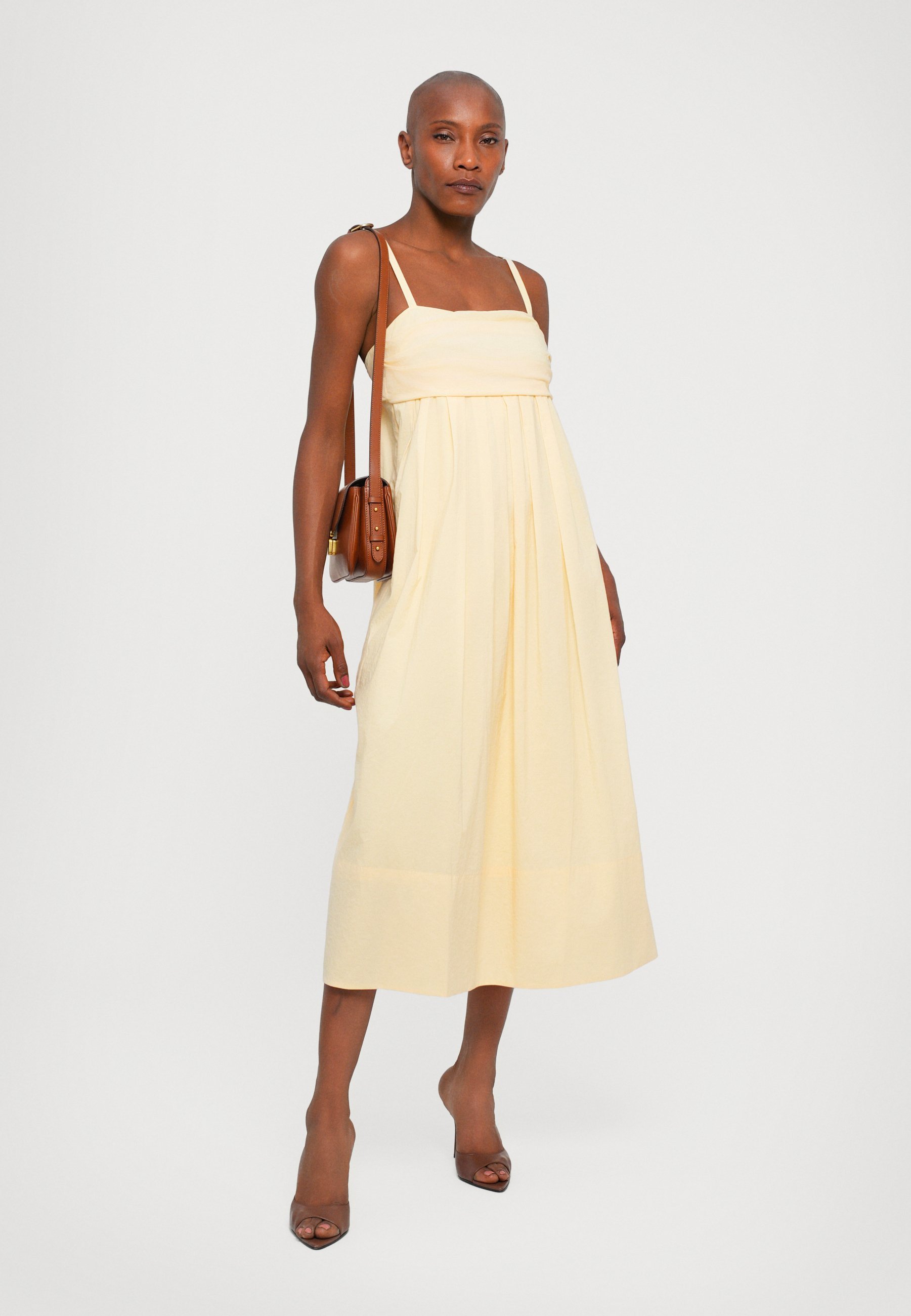 Abito da giorno Proenza Schouler White Label CLAUDINE - colore burro chiaro