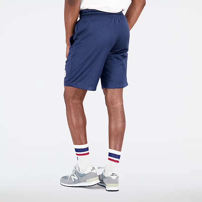 Męskie spodenki NB Hoops Essentials Fundamental - NB NAVY