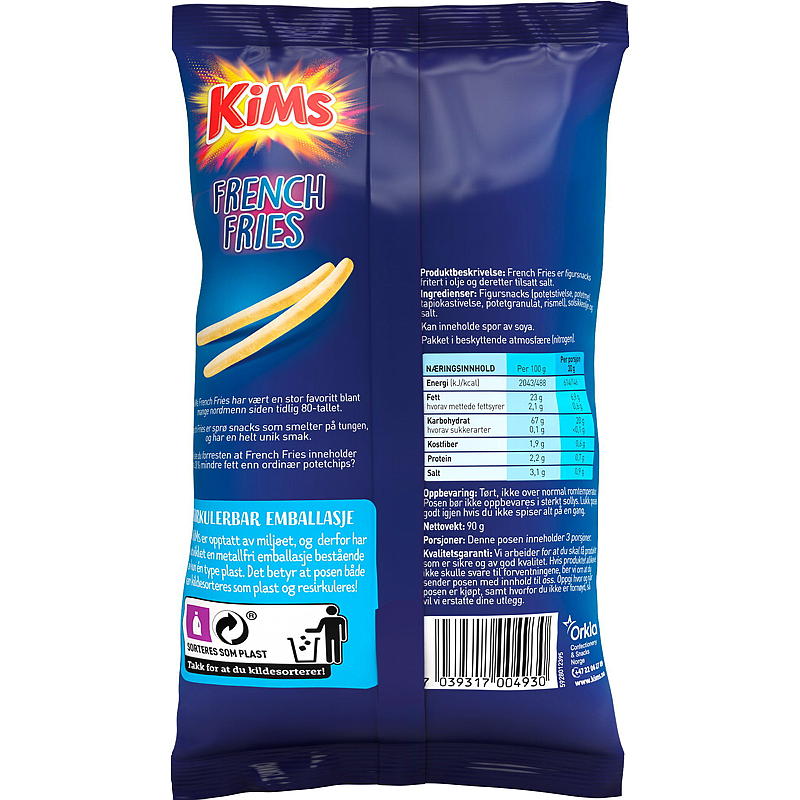 Kims Pommes Frites 90 g Kims