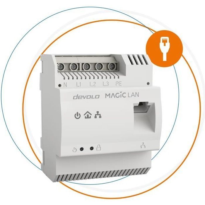DEVOLO Magic 2 LAN DINrail - 2400 Mbps DIN rail powerline module