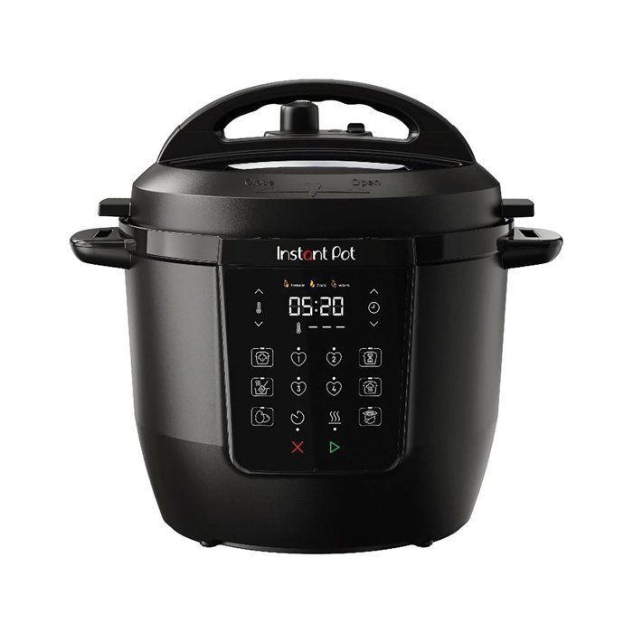 Multicooker da 5,7 litri - ISTANTANEO - Pentola a pressione elettrica - Acciaio inossidabile - 7 funzioni - Nero