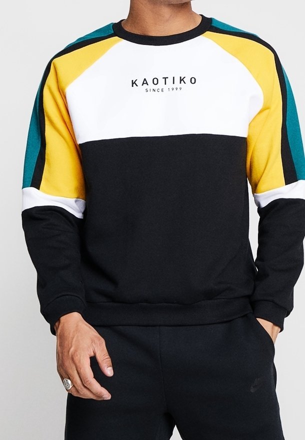 Sweat-shirt Kaotiko - noir