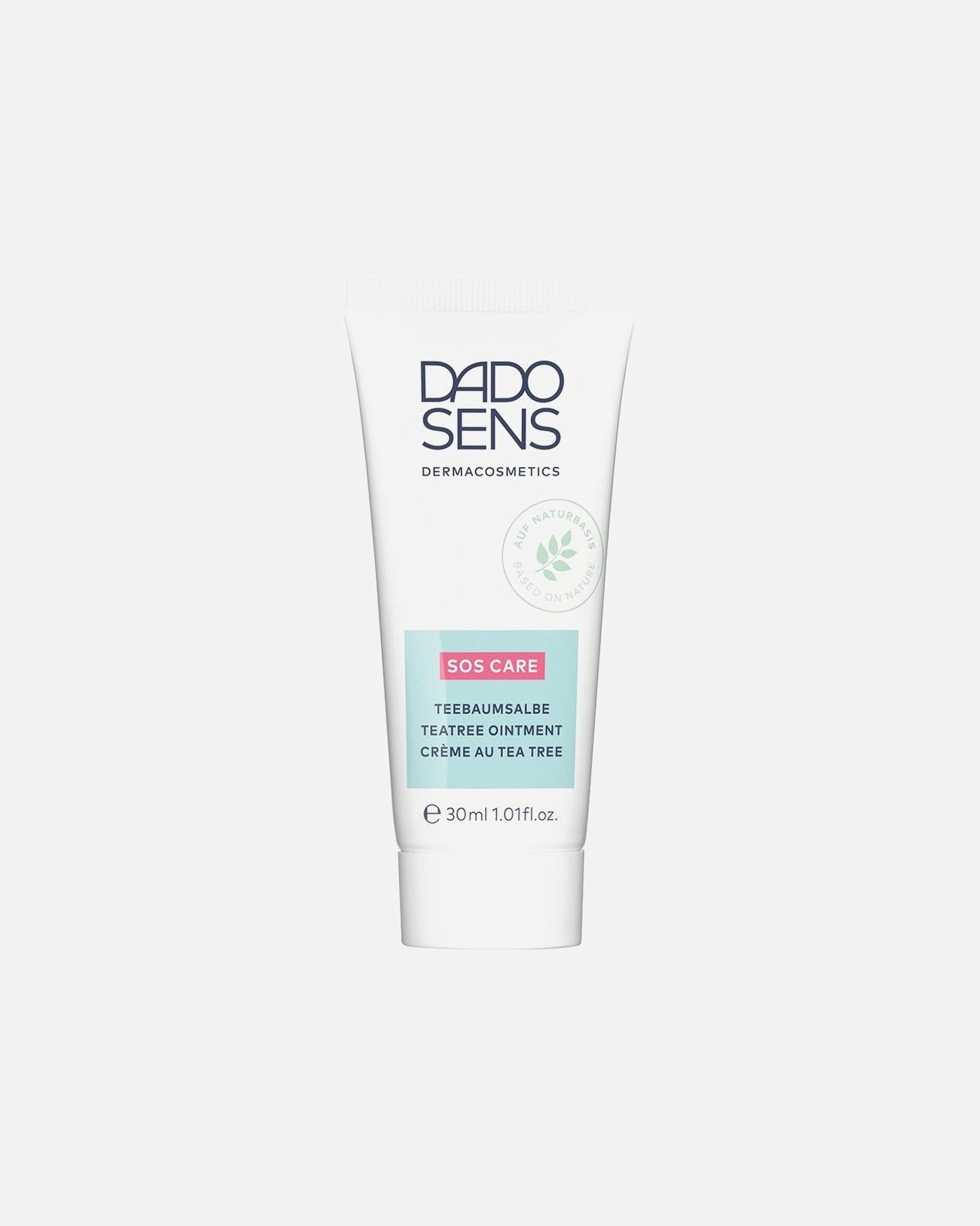 DADO SENS Dermacosmetics veido kremas su arbatmedžio aliejumi, 30 ml