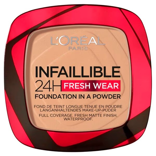 L'Oréal Paris Infaillible 24H Fresh Wear 140 Golden Beige tekući puder u prahu 9 g