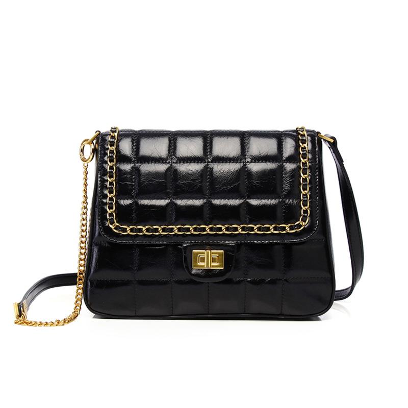 Luxury Designer Chains Shoulder Bags 2020 Genuine Leather WOMEN Messenger Bags New Fashion Female Crossbody Bag Bolsas Feminina