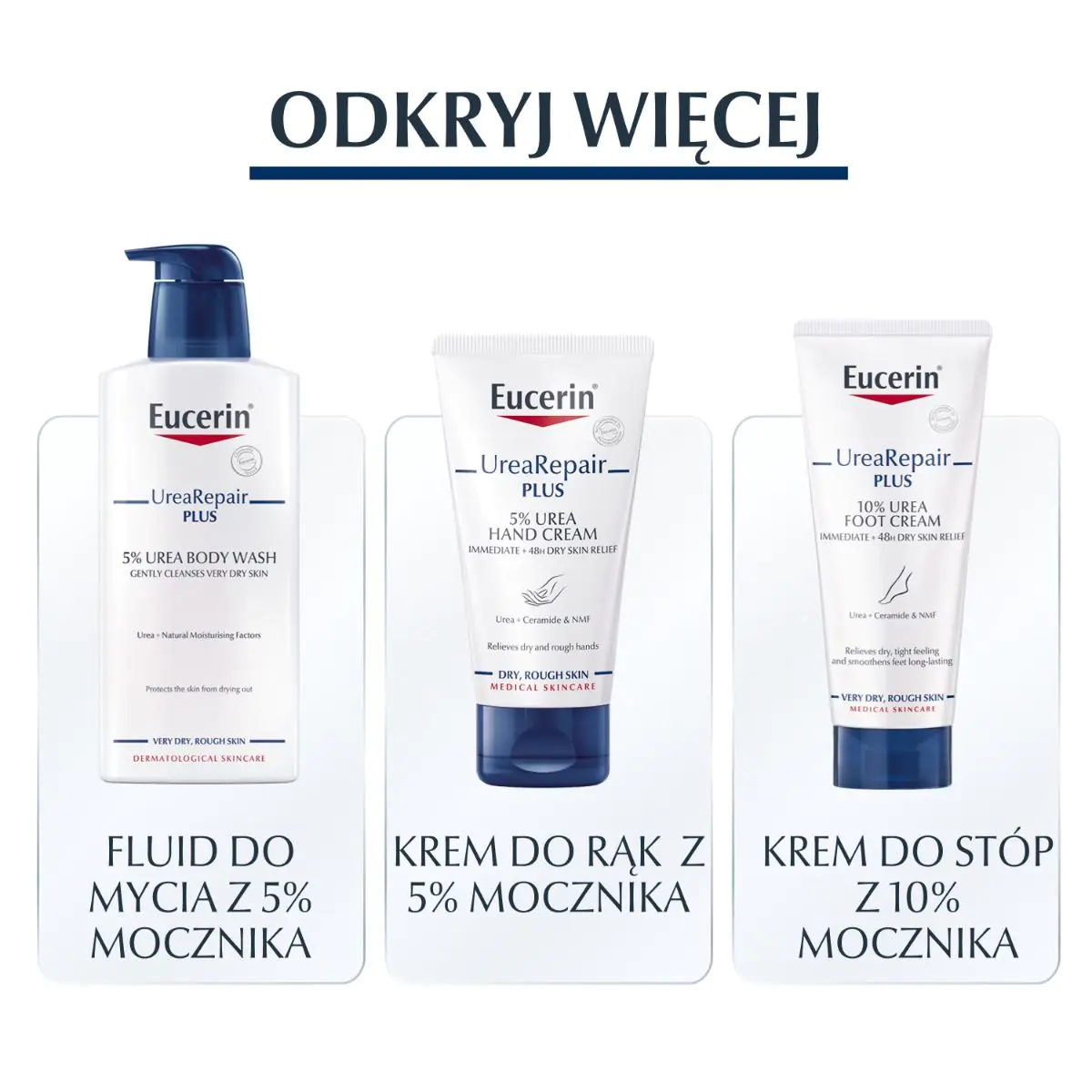 Eucerin UreaRepair Plus 5% Mocznik Emulsja do ciała