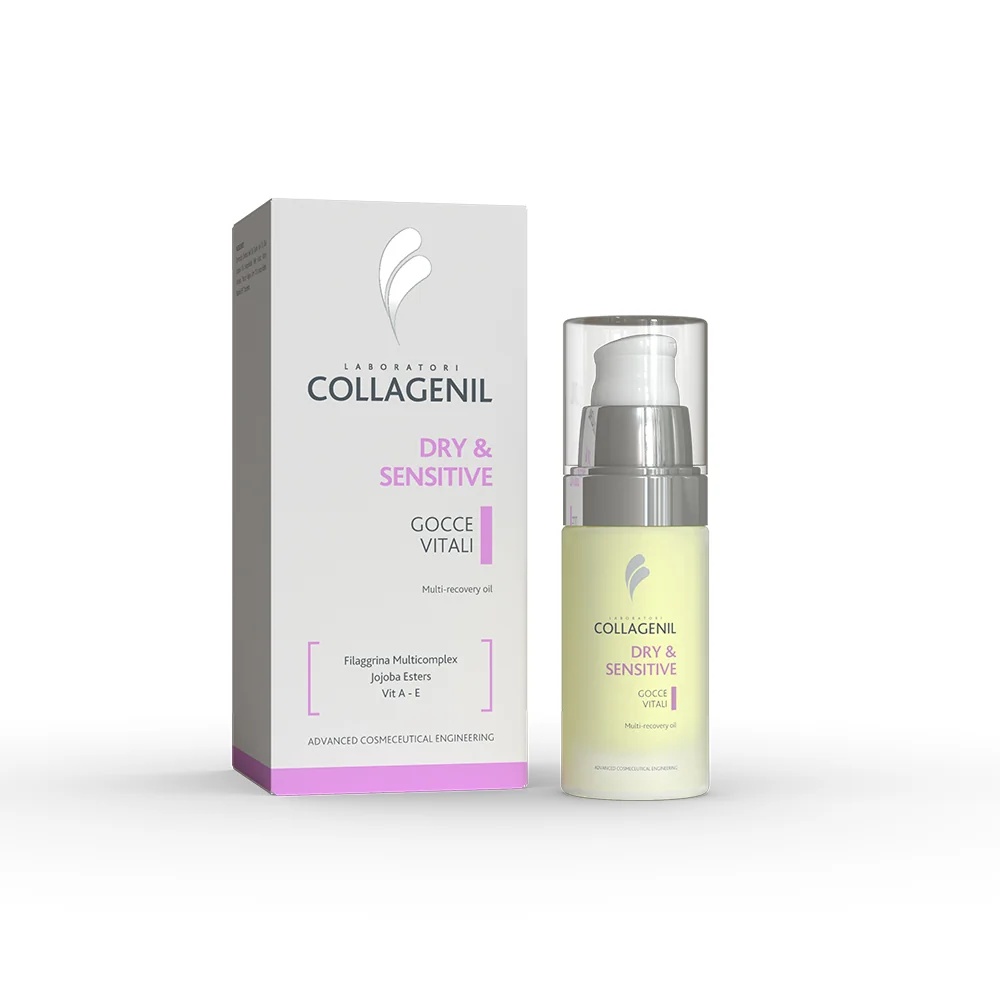 COLLAGENIL Collagenil Dry & Sensitive Vital Drops 30 ml Óleo nutritivo e reestruturante para a pele