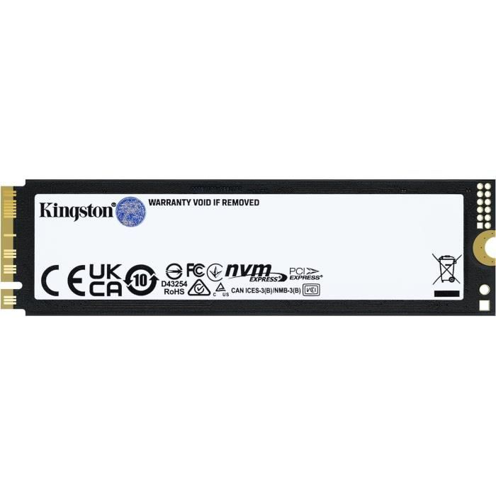 KINGSTON - FURY Renegade G5 - Internal SSD - 1TB - M.2 2280 - PCI Express 5.0 x4 (NVMe) - Read speeds up to 10,000 MB/s
