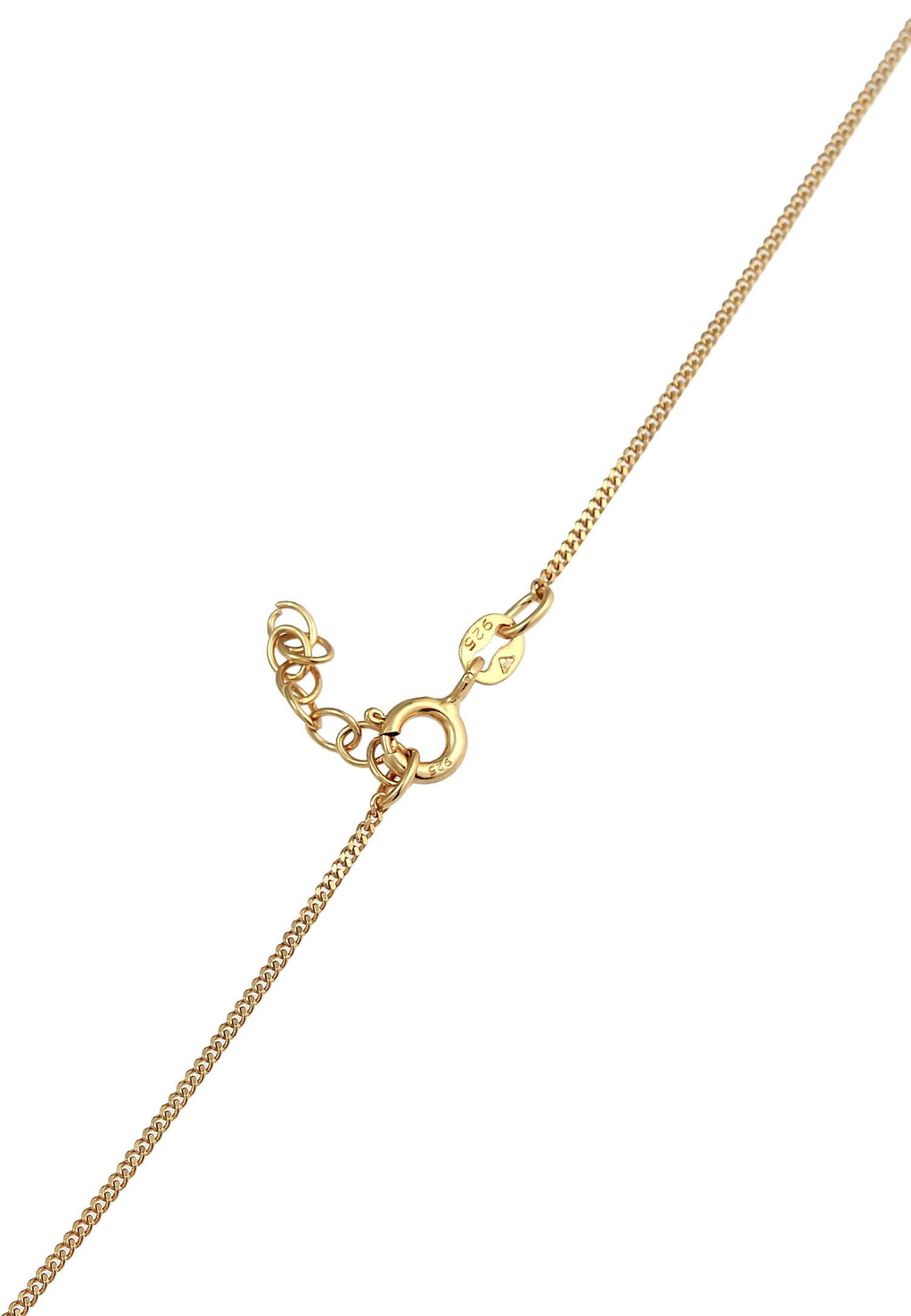 Elli Enfants pendentif glace Mignon Multicolore avec émail en argent sterling 925