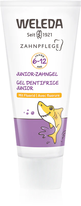 Gel dental com flúor Weleda Junior