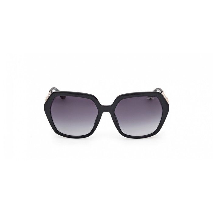 Gafas de sol GUESS GU00267 57/17/140 Negro brillante Parte frontal inyectada MUJER GU00267