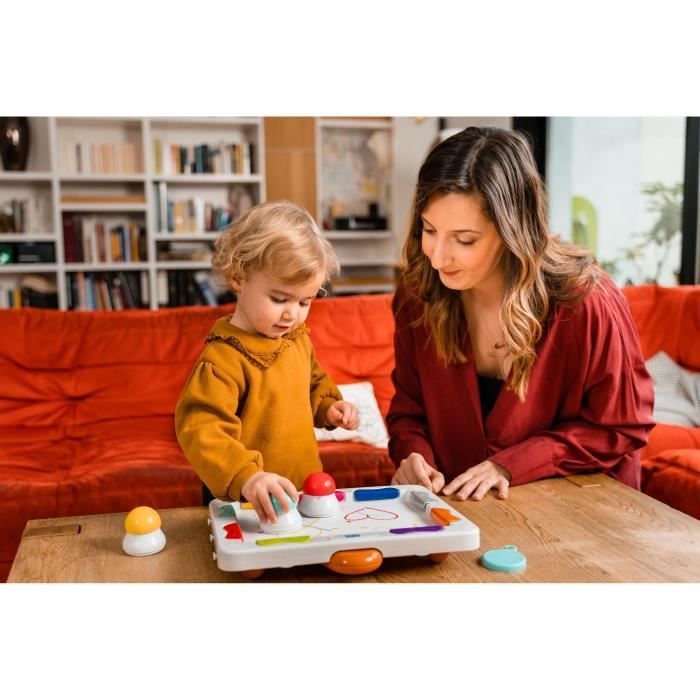 Set da colorare - Divertimento infinito - Xylopad - Multicolore - 3 pennarelli ergonomici - Dai 12 mesi in su