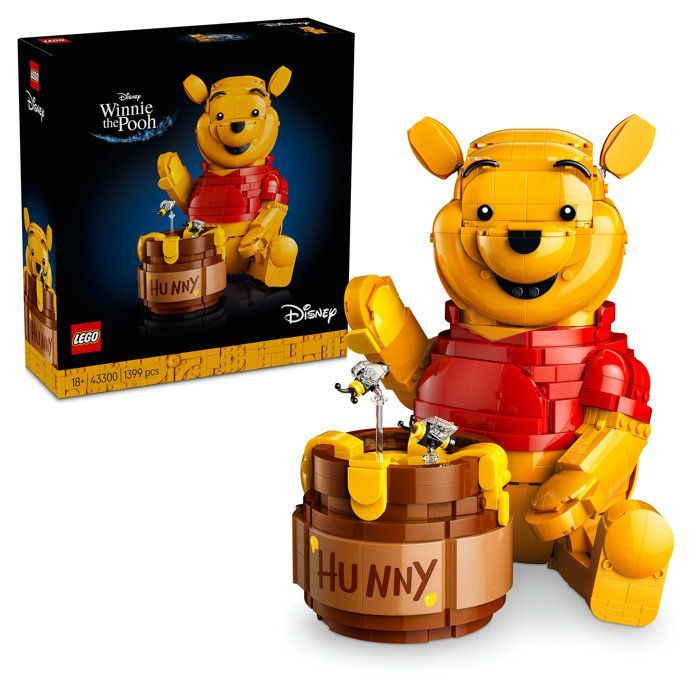 LEGO ǀ Disney 43300 Winnie the Pooh - Construction Set - Decoration & Adult Gift