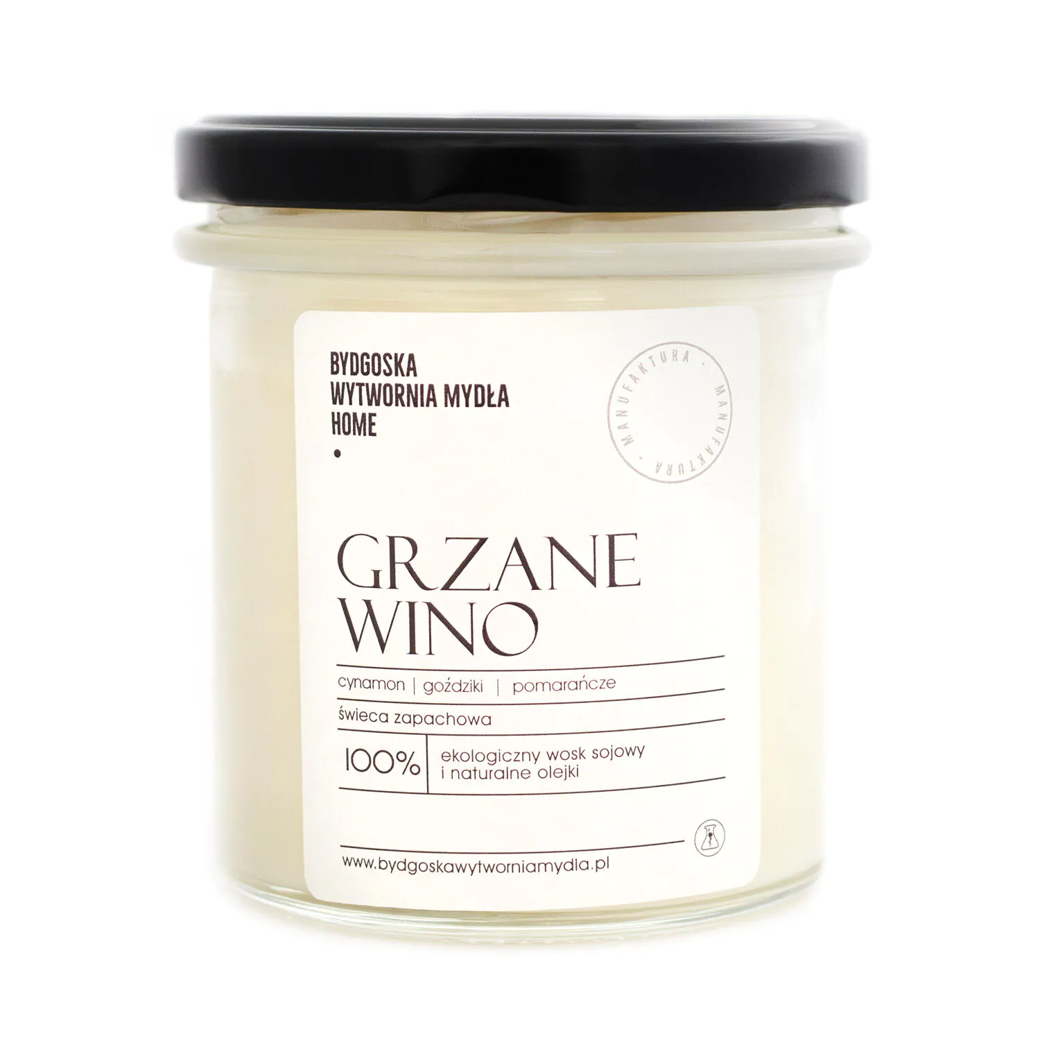 Bydgoska Wytwórnia Mydła Świeczka Grzane wino, 300 ml