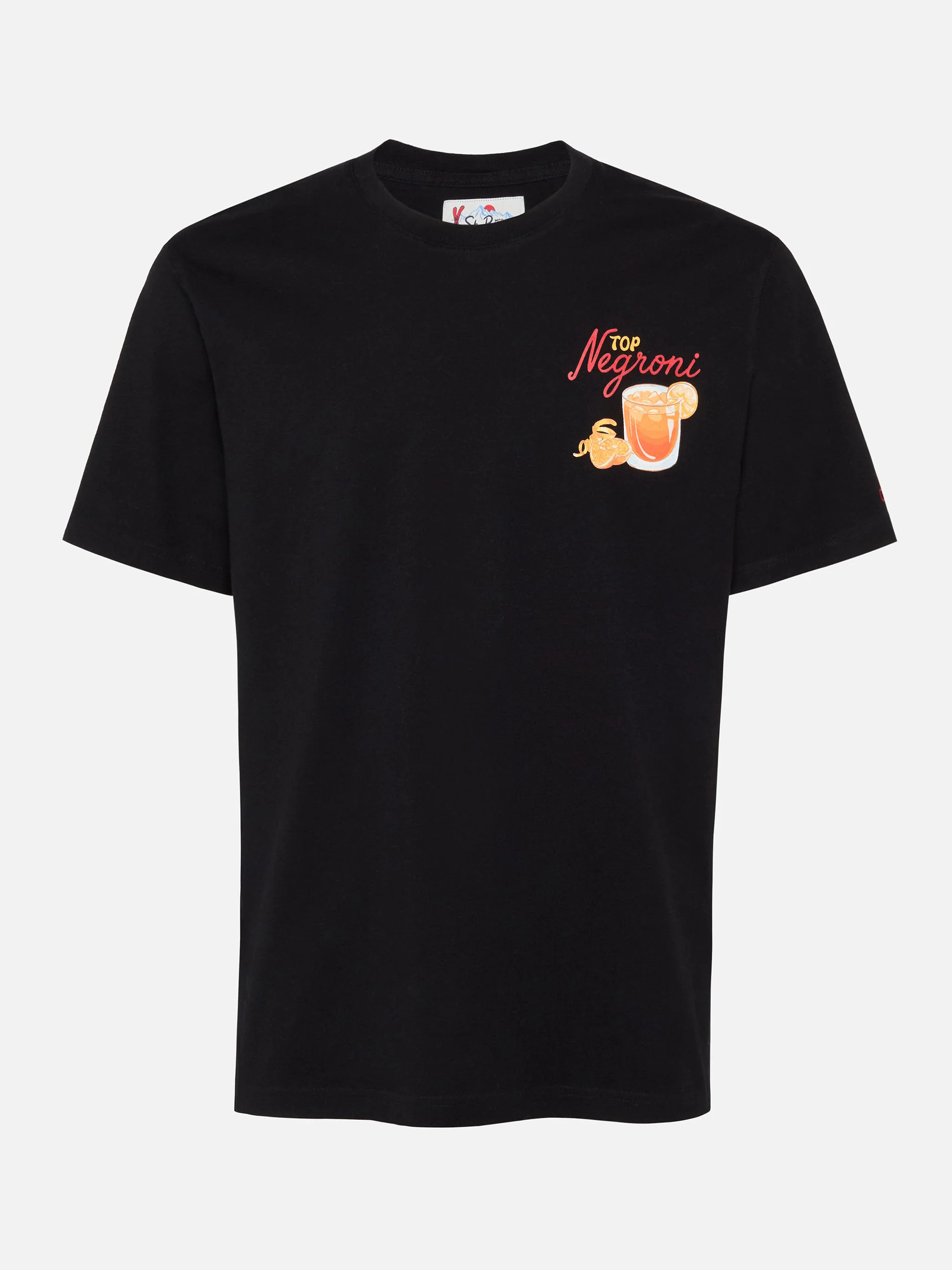 Arnott's T-shirt van katoen met Negroni-print voor de winter