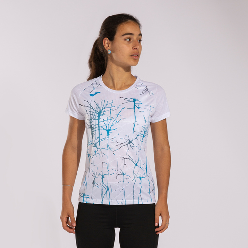 Joma Elite IX Weißes Kurzarm-T-Shirt
