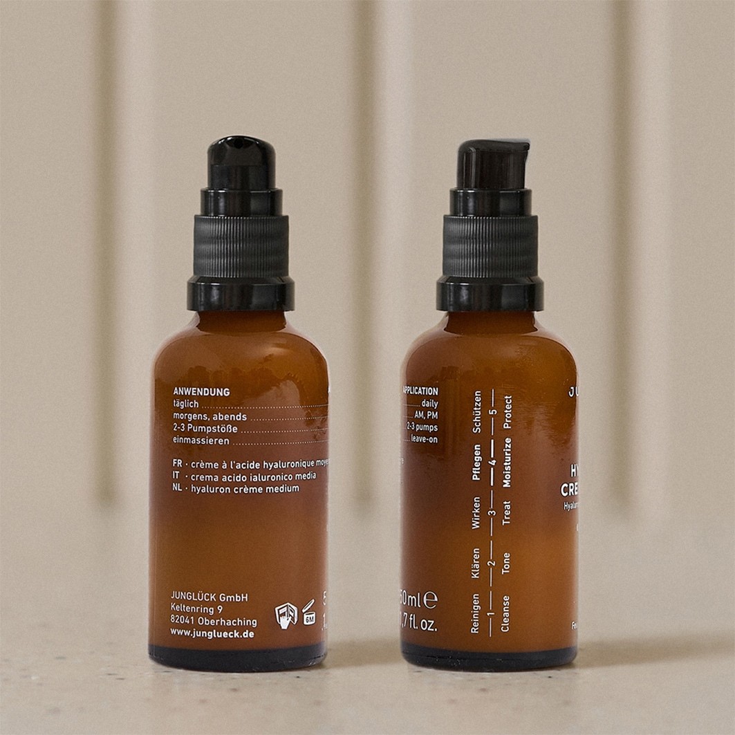 Junglück krema za lice bogata hijaluronskom kiselinom - 50 ml