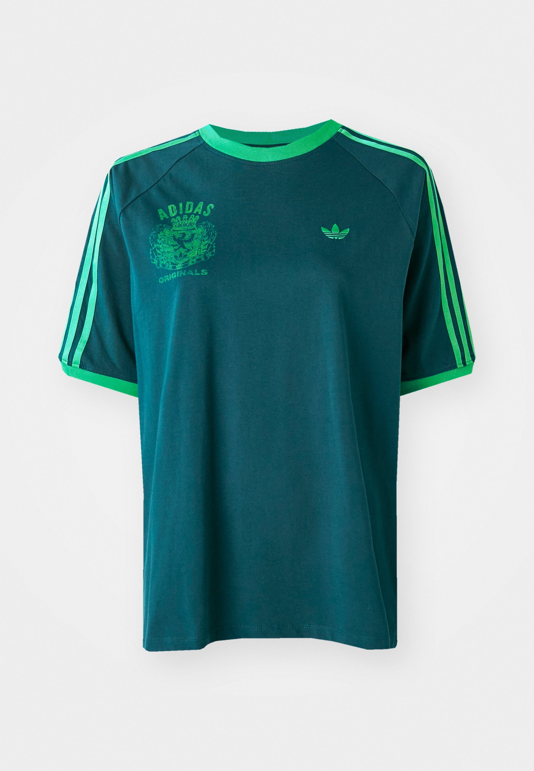 adidas Originals LOOSE TEE - T-shirt met print - aurora ivy