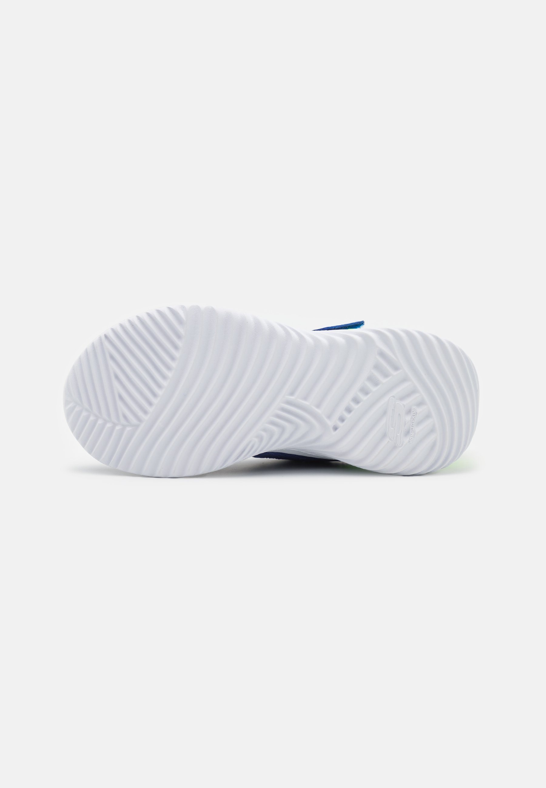 Skechers BOUNDER-TECH - Sneakers laag - blauw/lime