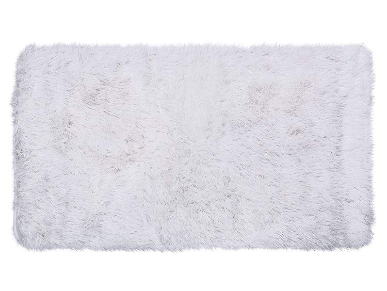 Dywanik 90x50 cm biały