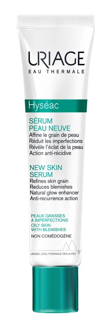 URIAGE Hysèac Regenererend Serum voor een vette, acnegevoelige huid (40 ml) corrigeert huidimperfecties.