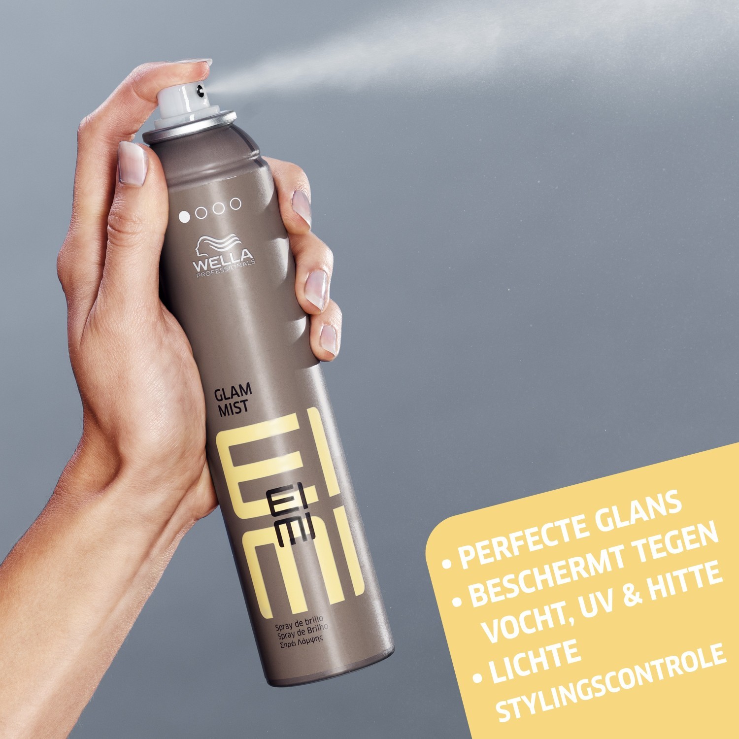 Wella Professionals lak za kosu EIMI Shine Glam Mist - 200 ml