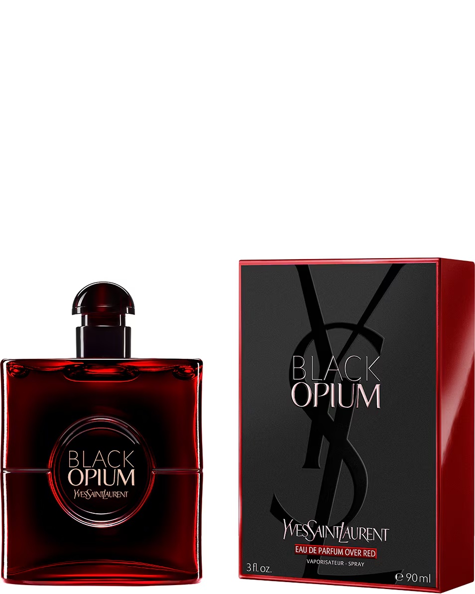 YVES SAINT LAURENT Black Opium Eau de Parfum Over Red
