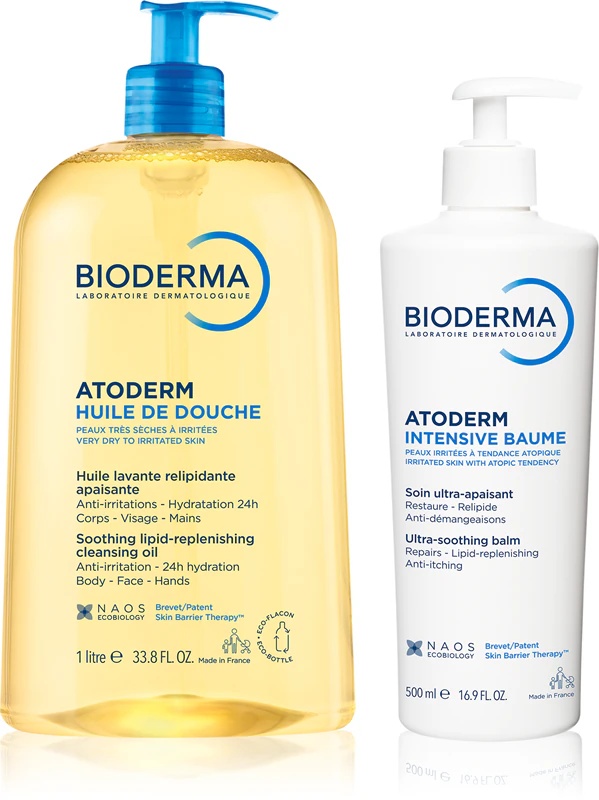 Bioderma Atoderm sausas ādas komplekts jutīgai ādai
