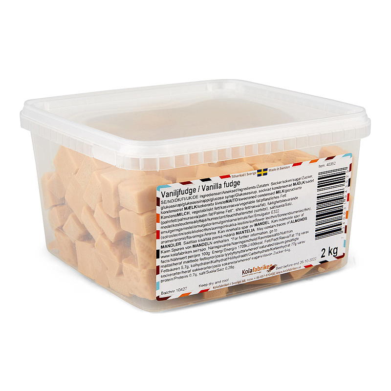 KnallGoodt Fudge de vainilla 2 kg