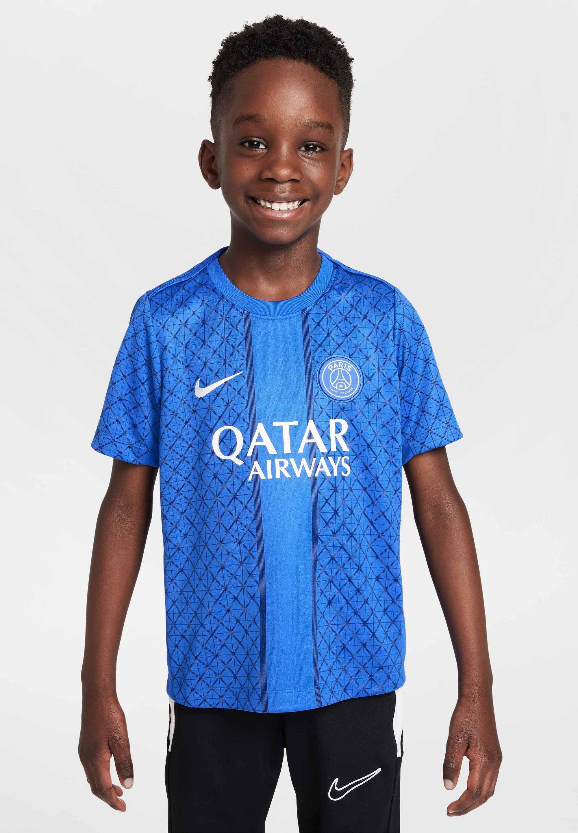 Nike Performance Print T-shirt - hyper royal/midnight navy/white full sponsor home