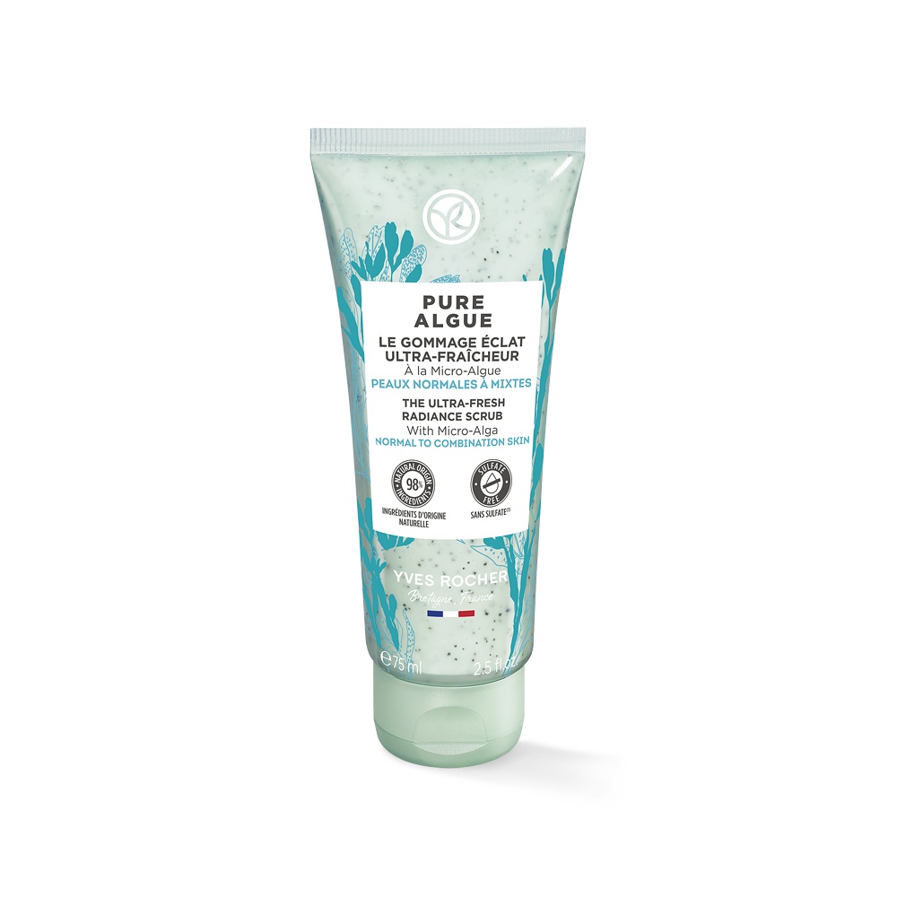 Esfoliante Facial Ultra-Frescor Radiante de Algas Puras