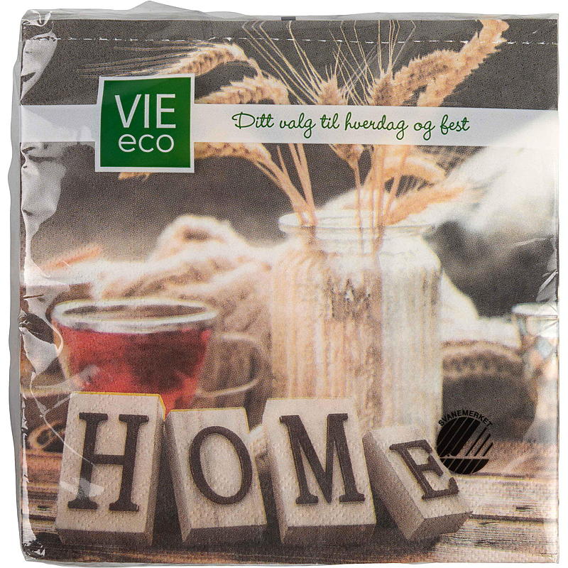 Vie Eco -lautasliinat 20 kpl 33x33 cm, Syksy