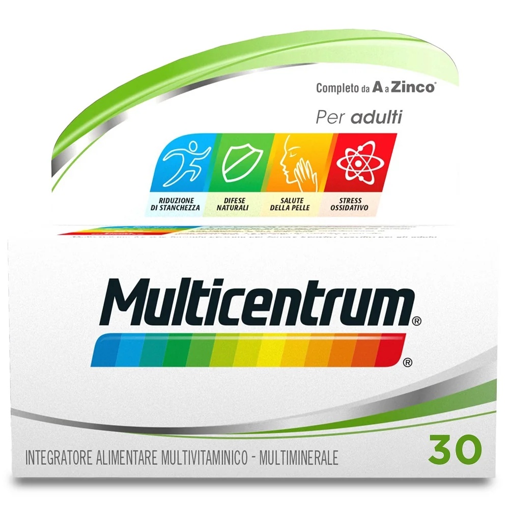 MULTICENTRUM Multicentrum Adultes 30 comprimés Complément multivitaminé pour adultes