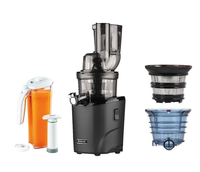 Kuvings - REVO830S Sapcentrifuge + Sorbet- & Smoothiekit + Vacuüm Sapconserveerkit - Zwart