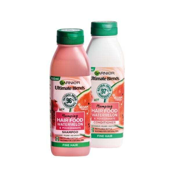 Garnier Ultimate Blends Hair Food Watermelon Duo Bundle