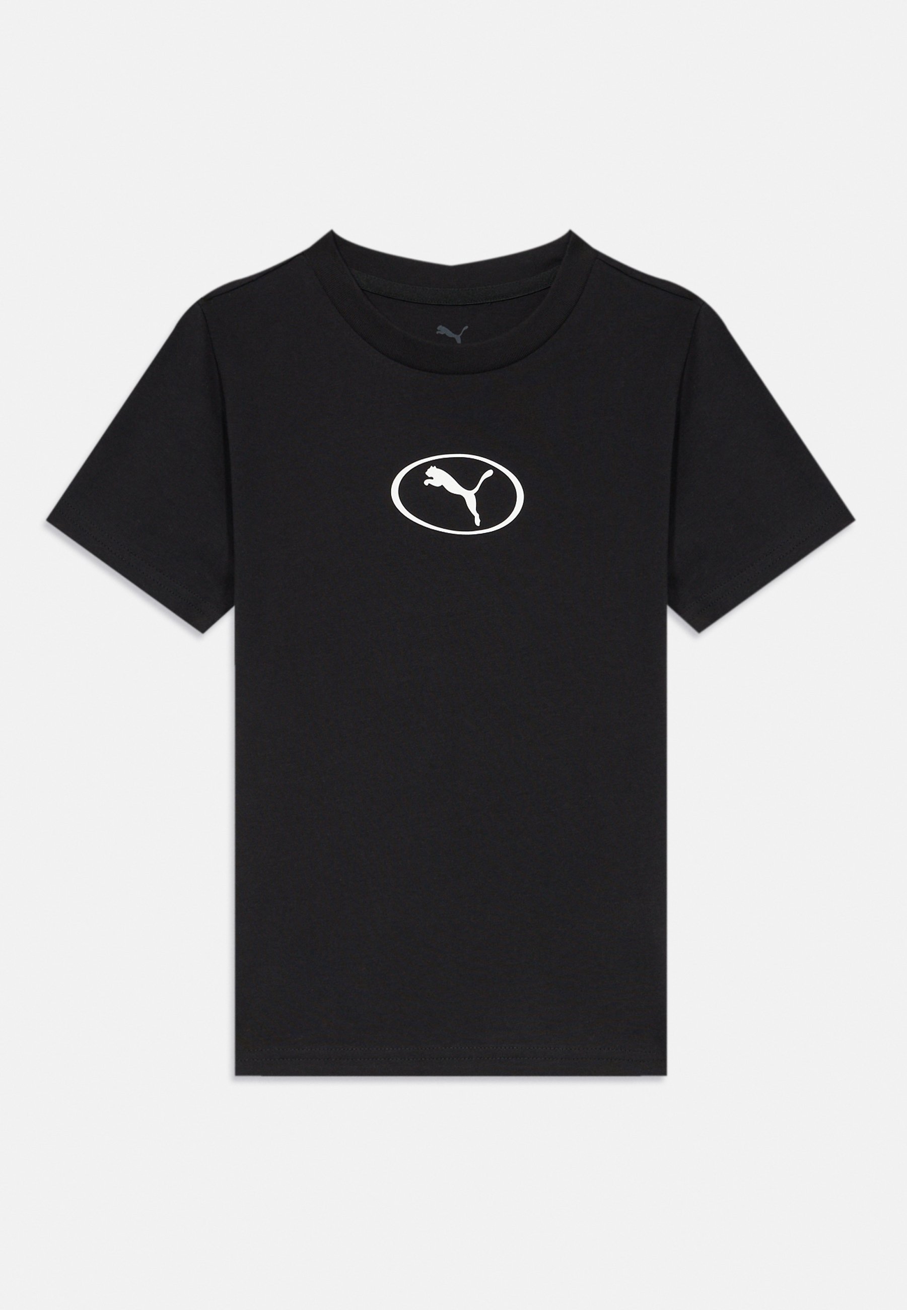 Puma SPORT TEE COLLAR UNISEX - T-shirt sportiva - nera