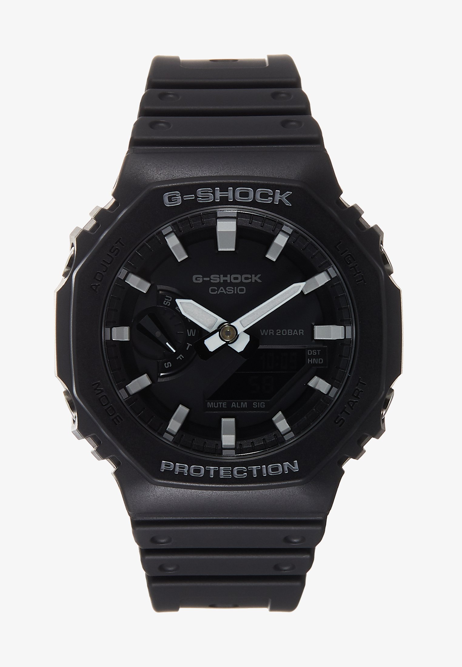 G-SHOCK UNISSEX - Relógio cronógrafo - preto/prateado