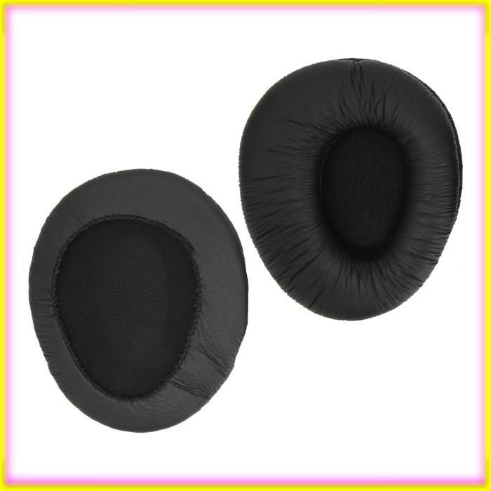 Almohadillas para auriculares Keenso, color negro, 2 unidades. Almohadillas para auriculares, funda de esponja, compatibles con proyectores de vídeo.