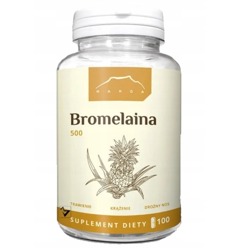 Bromélaïne de nanga 500 mg