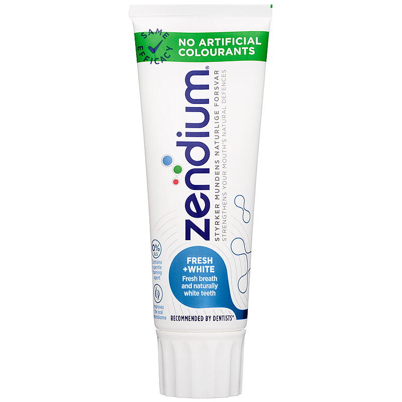 Zendium Tandkräm 75 ml Fresh White Zendium