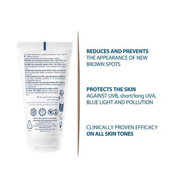 Ducray Melascreen beskyttende anti-kvisekrem, ansiktskrem for tørr hud, SPF 50, 50 ml