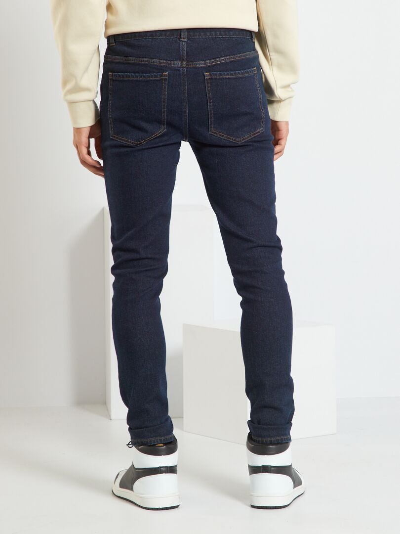 Milieuvriendelijke skinny jeans - BLAUW